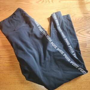 Victoria's Secret PINK Black Hooded Pullover